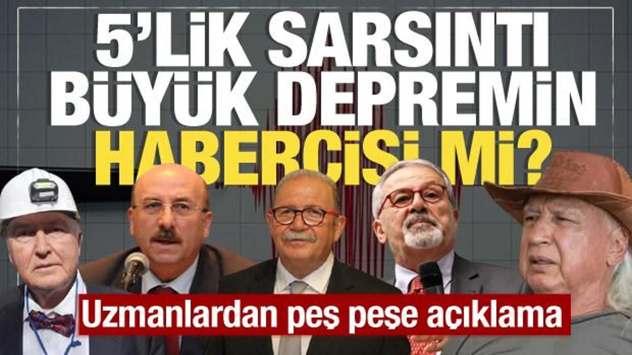 Marmara'daki deprem büyük depremin işareti mi? Uzmanlardan peş peşe açıklama geldi