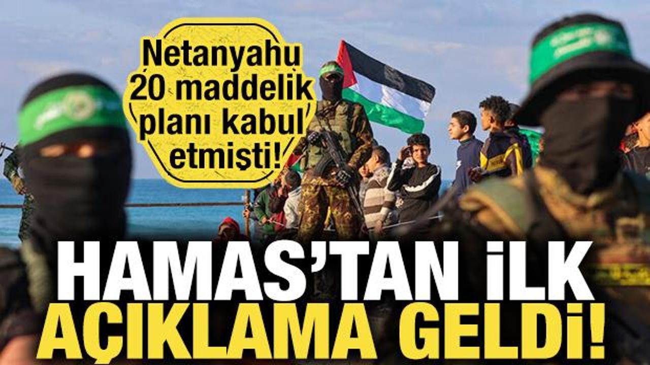 Netanyahu Gazze planını kabul etmişti! Hamas'tan ilk a&ccedil;ıklama