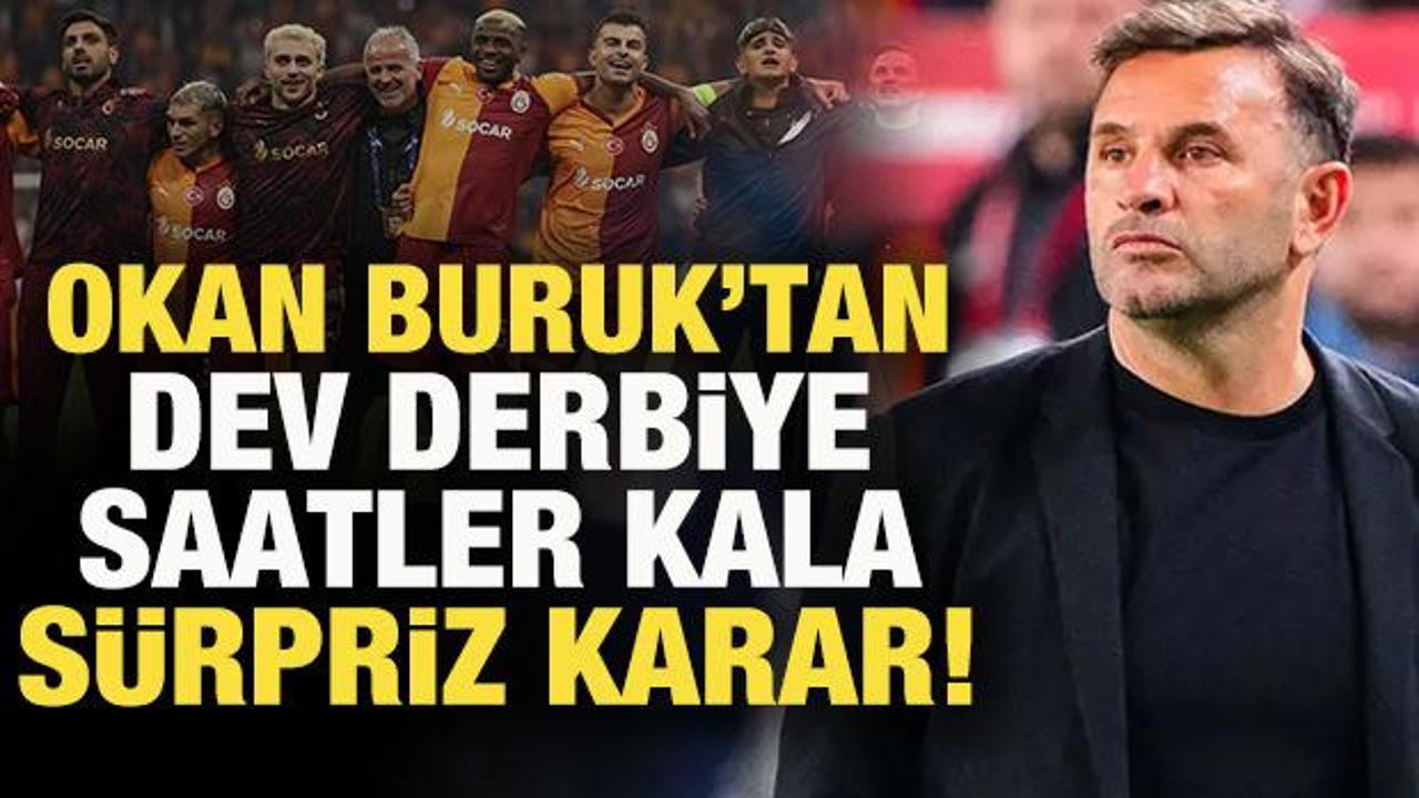 Okan Buruk formayı verdi! Derbiye saatler kala Osimhen ve Icardi kararı