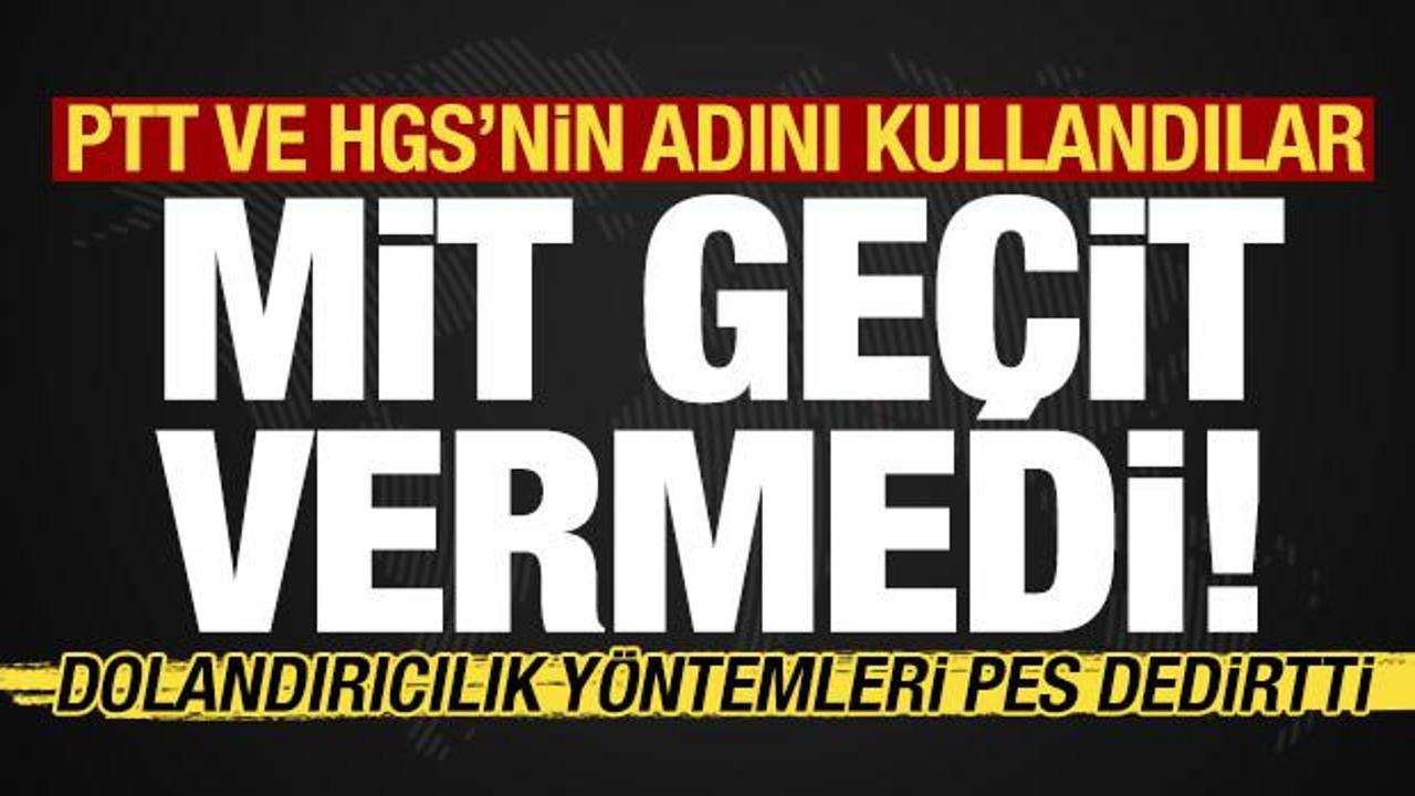 PTT ve HGS üzerinden dolandırıcılık! MİT operasyon düzenledi: 10 tutuklu