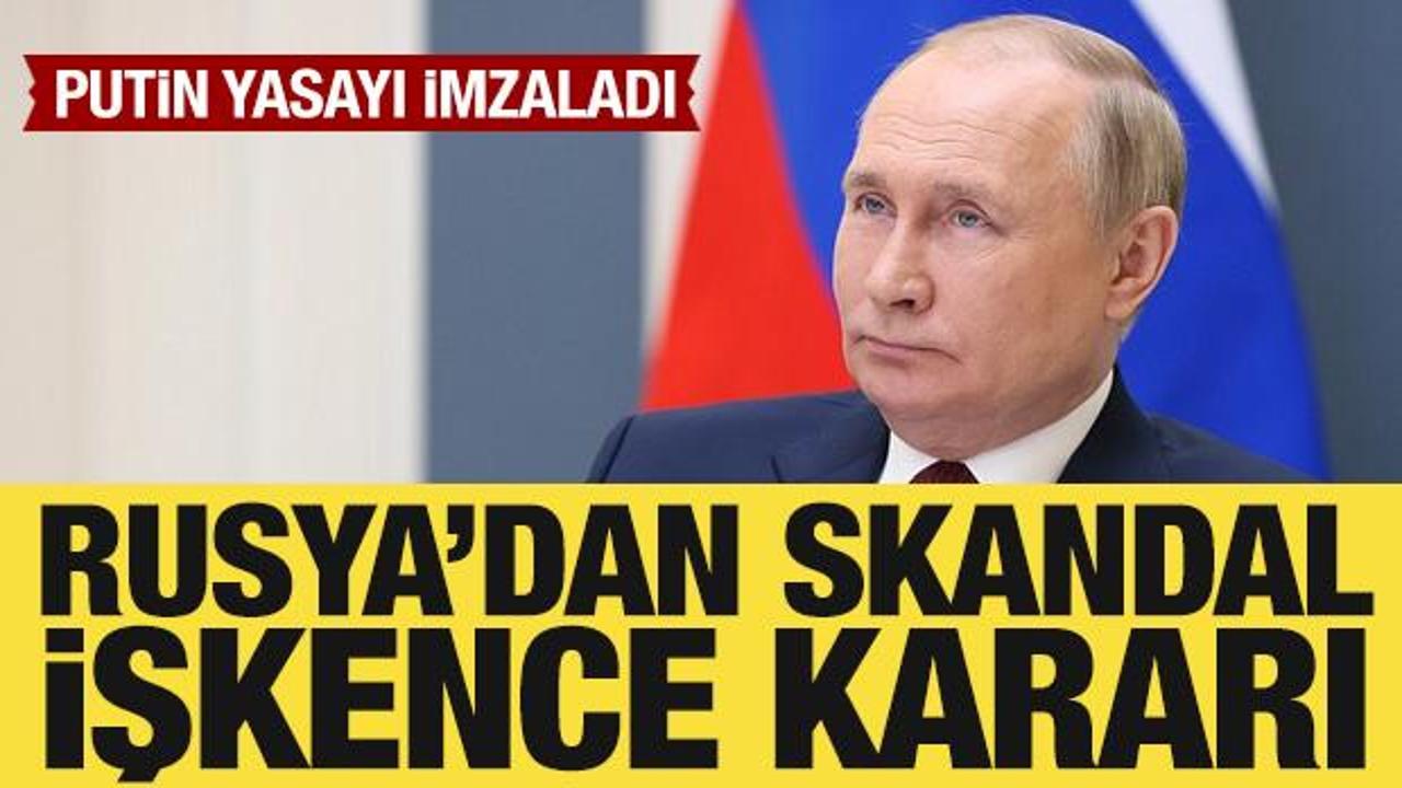 Rusya, işkencenin &ouml;nlenmesine ilişkin Avrupa S&ouml;zleşmesi'nden &ccedil;ekildi