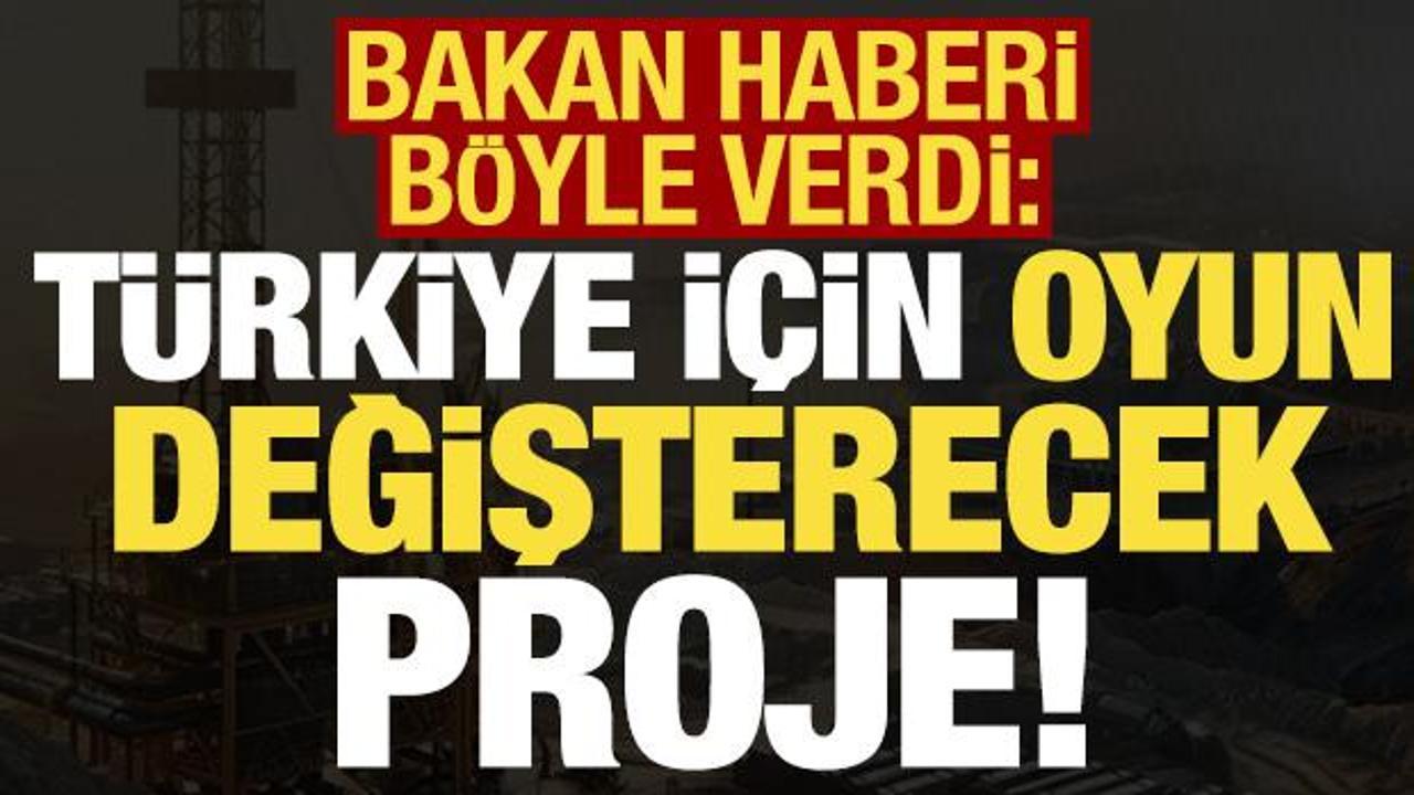 Son dakika haberi... Bakan böyle duyurdu: Türkiye için oyun değiştirecek proje!