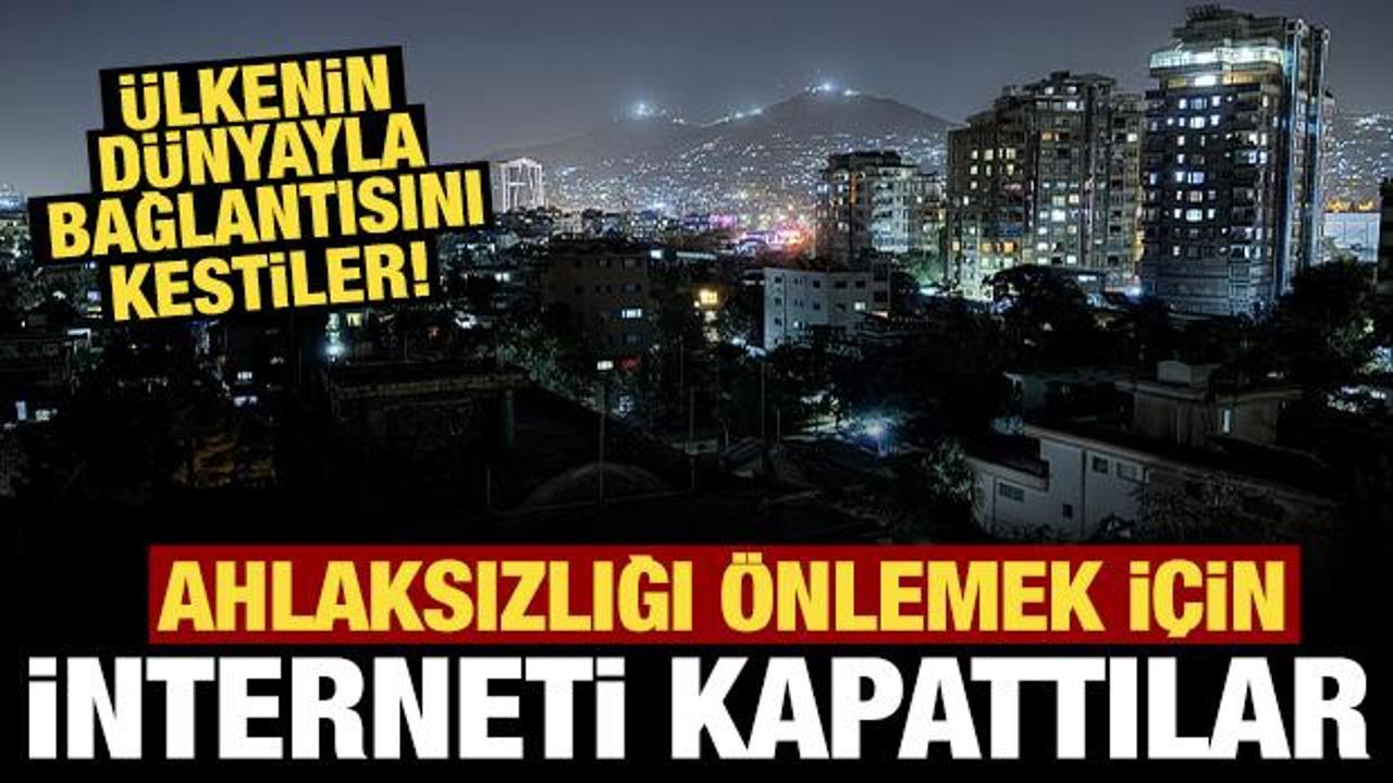 Ülkenin dünyayla bağlantısını kestiler: Ahlaksızlığı önlemek için interneti kapattılar!