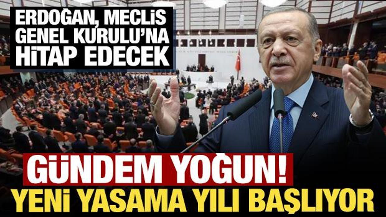 Yeni yasama yılı başlıyor