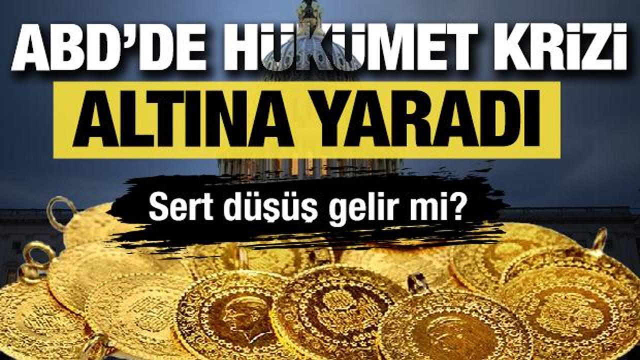 ABD'de hükümet krizi, altına yaradı! 'Belirsizlik altını fırlatabilir'