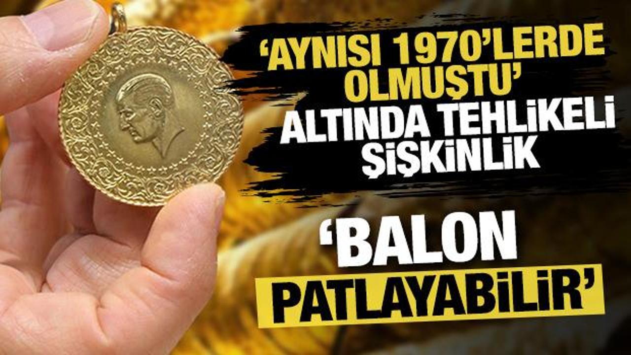 Altında tehlikeli şişkinlik: 'Balon patlamak üzere'
