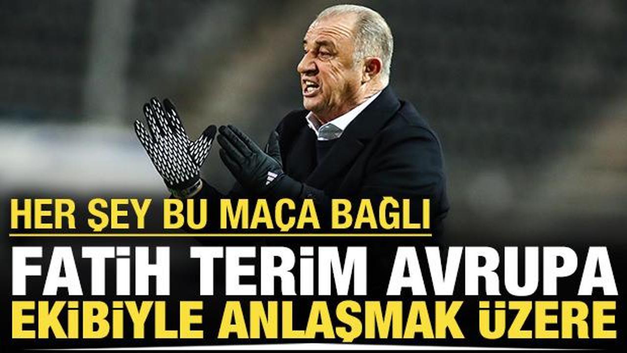 Fatih Terim sahalara geri dönüyor: Her şey bu maça bağlı
