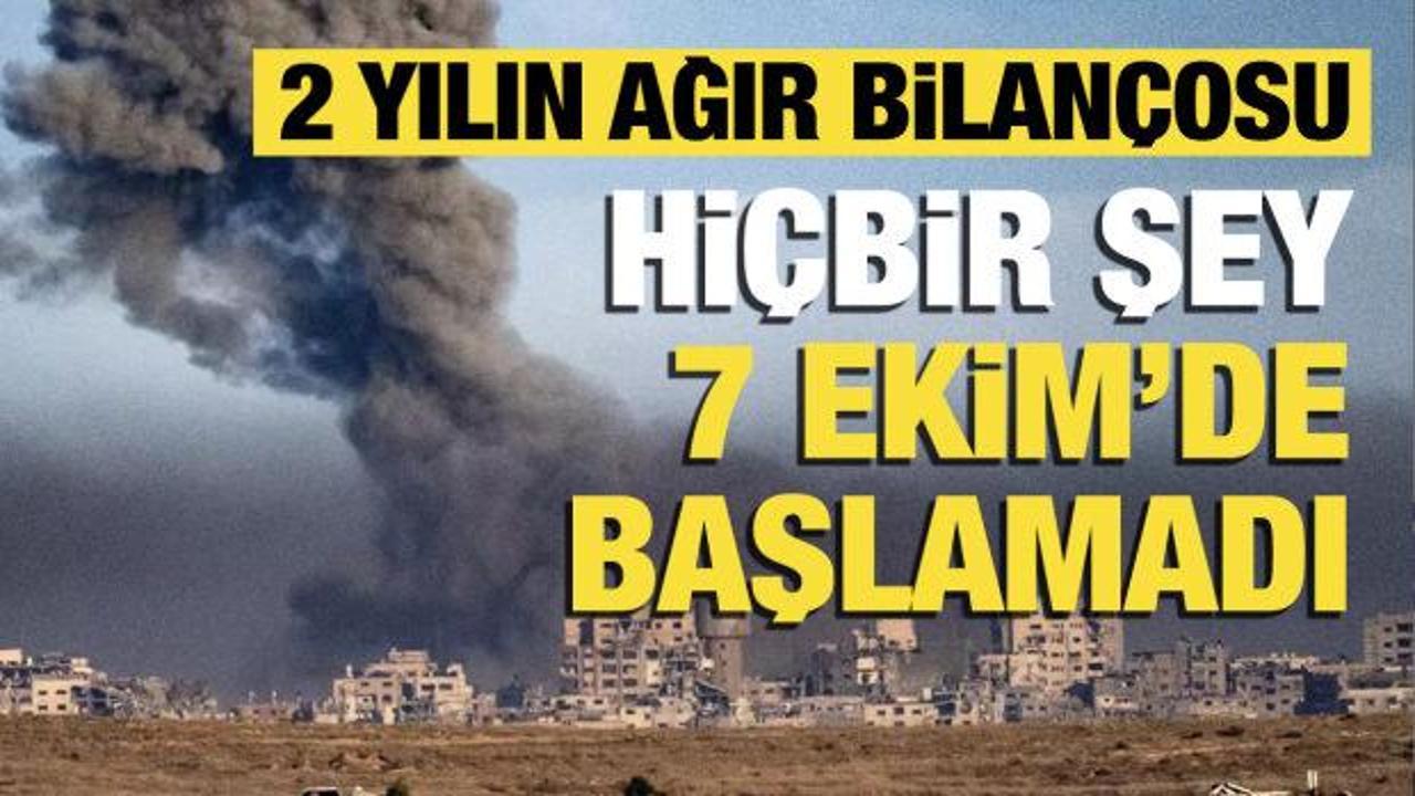 Gazze soykırımı 2 yıldır sürüyor! İşte katliamın acı bilançosu! 