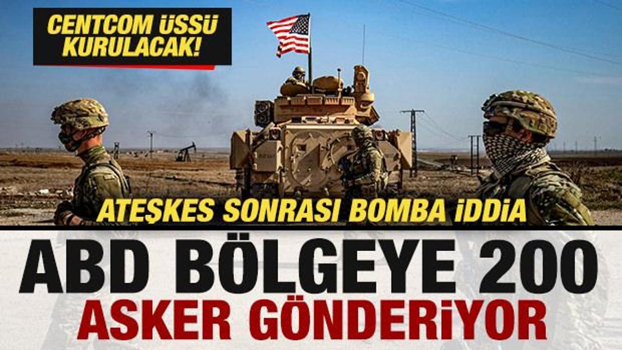Gazze’de ateşkes sonrası bomba iddia: ABD bölgeye 200 asker konuşlandıracak