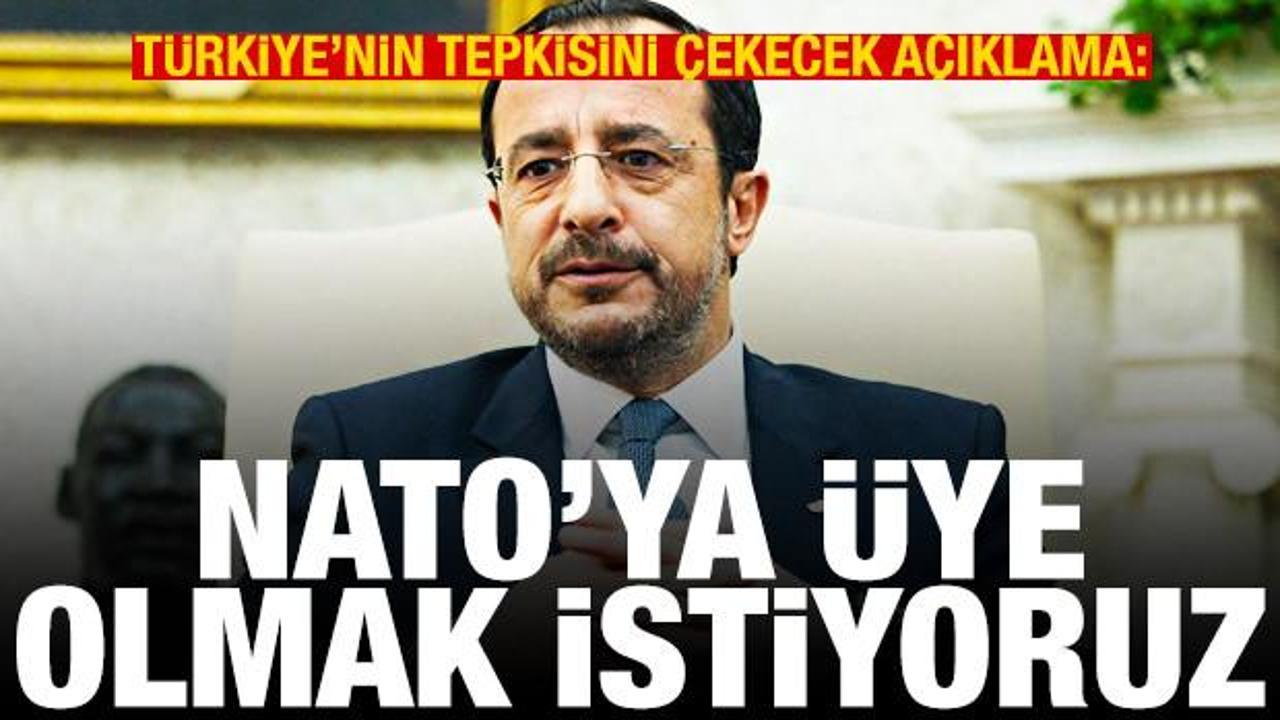 Güney Kıbrıs'tan NATO'ya girme isteği