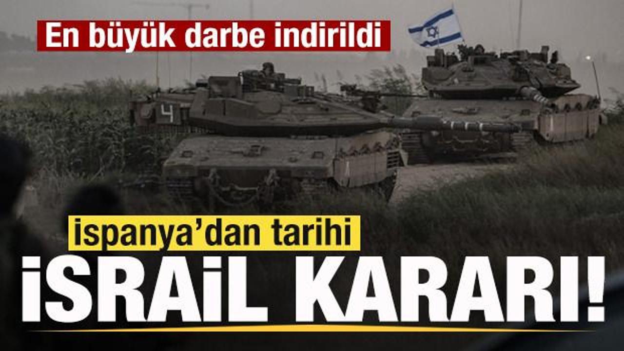 İspanya'dan son dakika İsrail kararı! Meclis resmen onayladı!