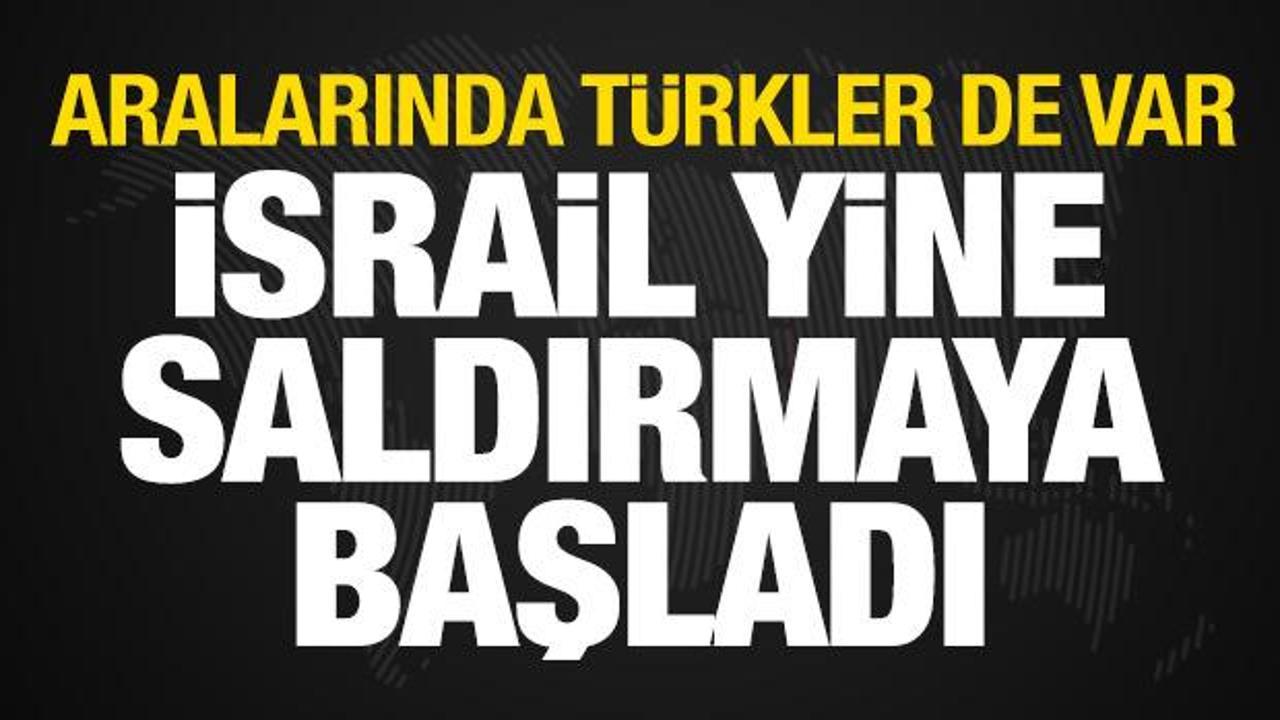 İsrail ordusu, Özgürlük Filosu'na saldırdı