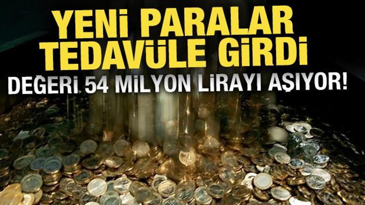 Karar verildi, yeni paralar tedavüle girdi
