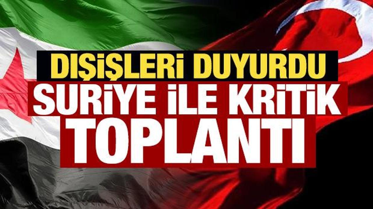 Son Dakika... Dışişleri Ankara'yı işaret etti: Türkiye ile Suriye arasında yapılacak!