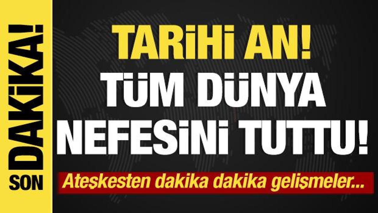 Son dakika: Trump'tan tarihi duyuru! Hamas ve İsrail ateşkes imzaladı! İsrail çekiliyor