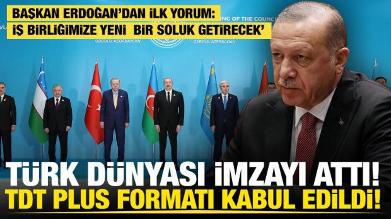 Son dakika... Türk dünyası imzayı attı! TDT Plus formatı kabul edildi