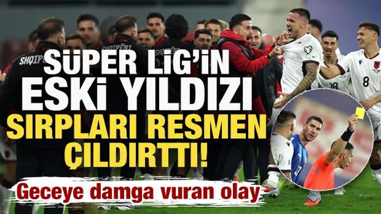 Süper Lig'in eski yıldızından Sırpları çıldırtan gol sevinci! Herkes onu konuştu