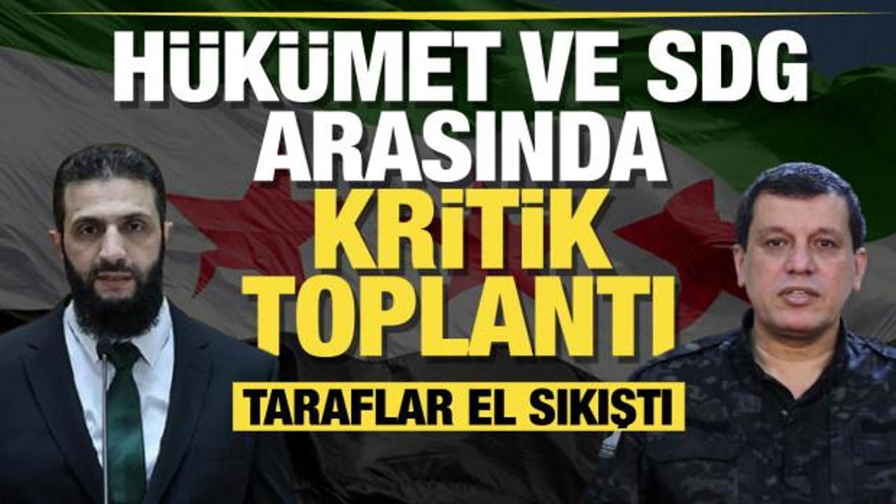 Suriye hükümeti ile SDG arasında ABD başkanlığında kritik toplantı