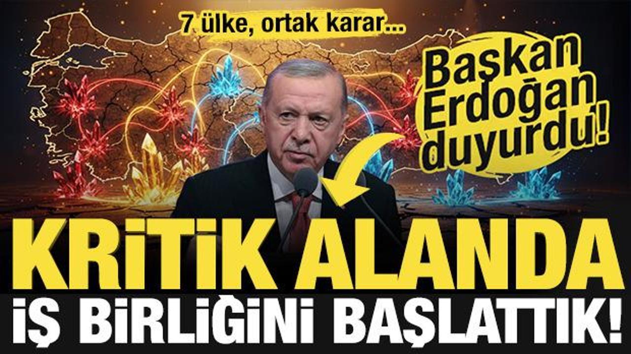 Türk dünyası yer altında da birleşti! Kritik adım atıldı: Türk minerali için iş birliği!