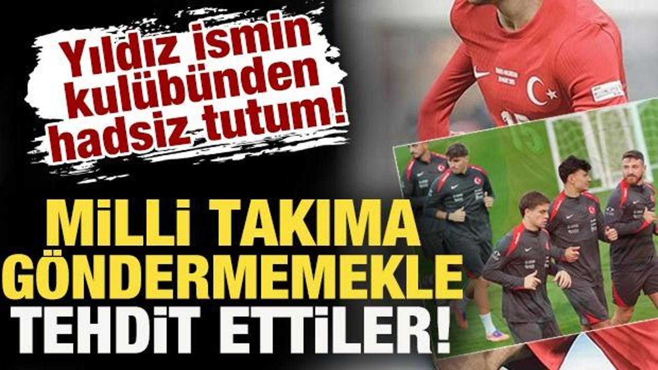 Yıldız ismin kulübünden hadsiz tutum! Milli Takıma göndermemekle tehdit ettiler