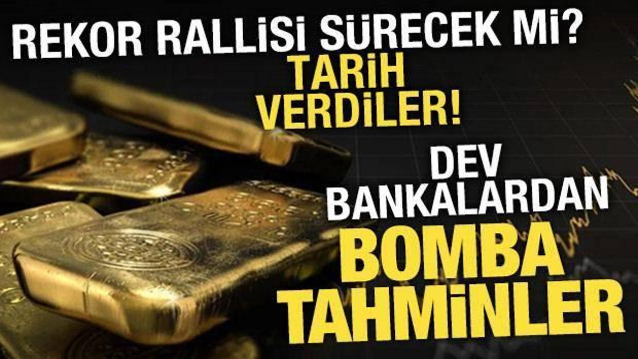 Altında rekor rallisi s&uuml;recek mi? "Temkinli olmak bu d&ouml;nemde en değerli refleks"!