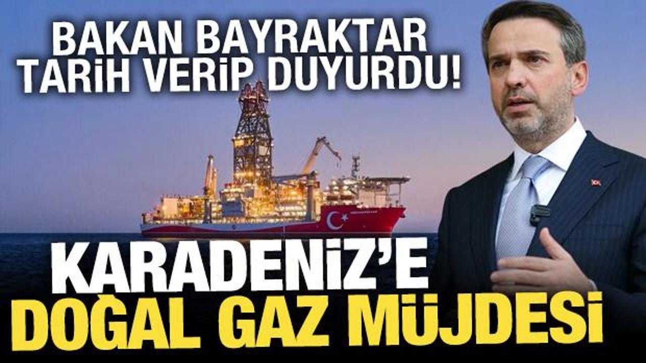 Bakan Bayraktar: 2028'e kadar Karadeniz'den 16 milyar metreküp gaz üretmeyi planlıyoruz