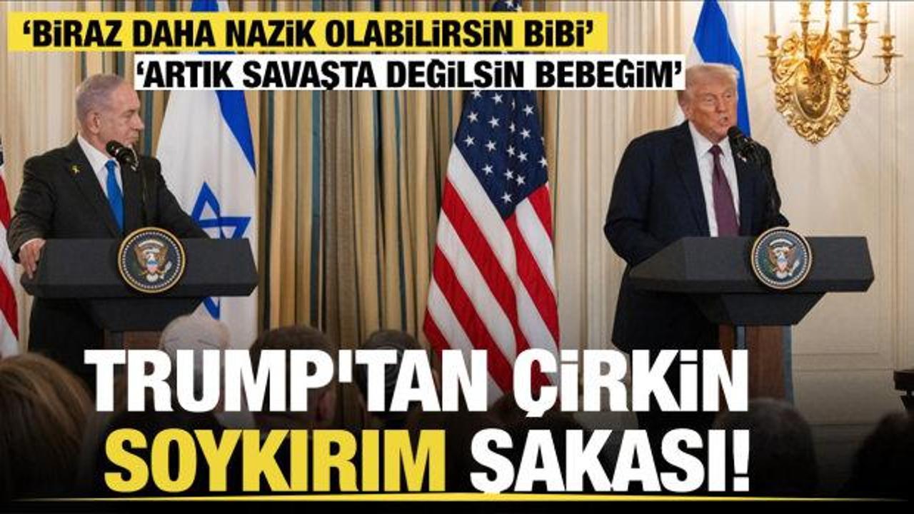 Çirkin soykırım şakası: "Daha nazik olabilirsin, çünkü artık savaşta değilsin bebeğim"  