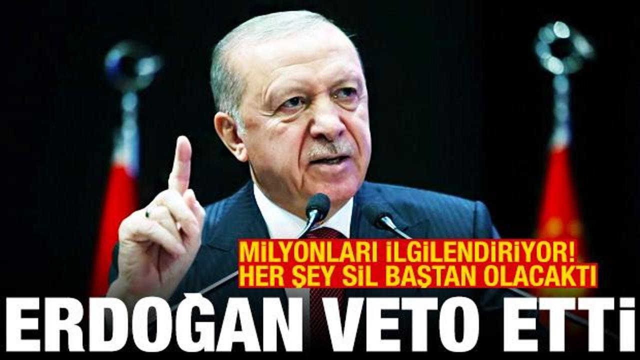 Erdoğan’dan 2+2 eğitim modeline “şimdilik” veto