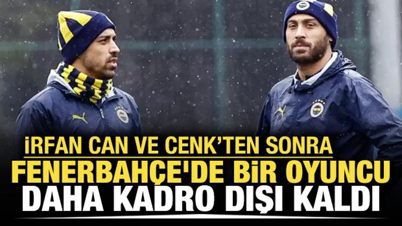 Fenerbahçe'de büyük sürpriz! 3. isim belli oldu: Yıldız oyuncu kadro dışı kalıyor