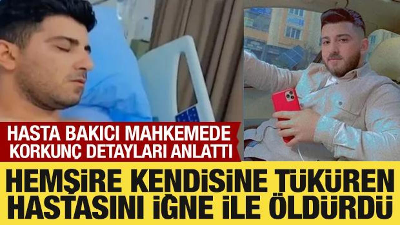 Gaziantep'te korkunç olay! Hemşire kendisine tüküren hastasını iğne ile öldürdü