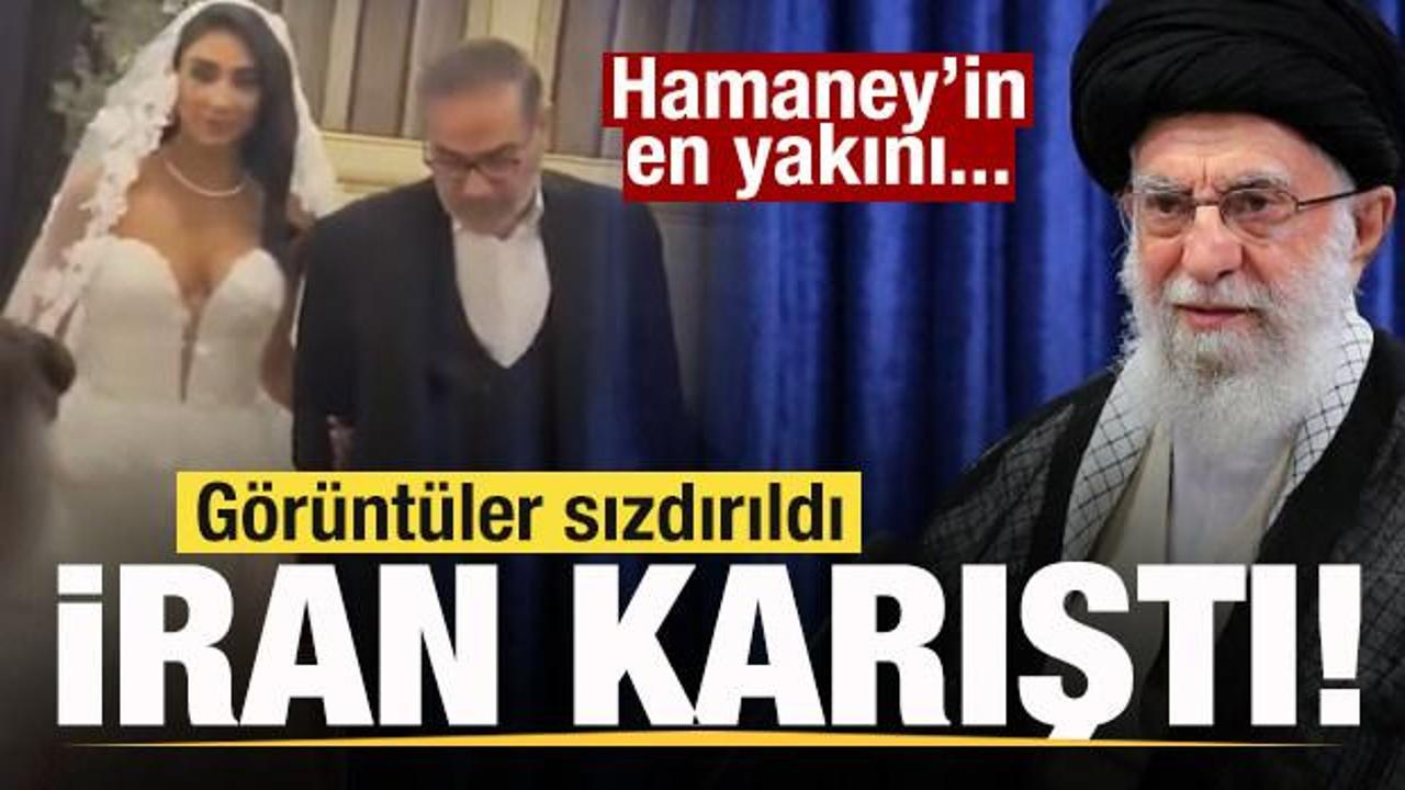 İran'ı karıştıran düğün! Görüntüler bir anda gündem oldu! Hamaney'in en yakını...