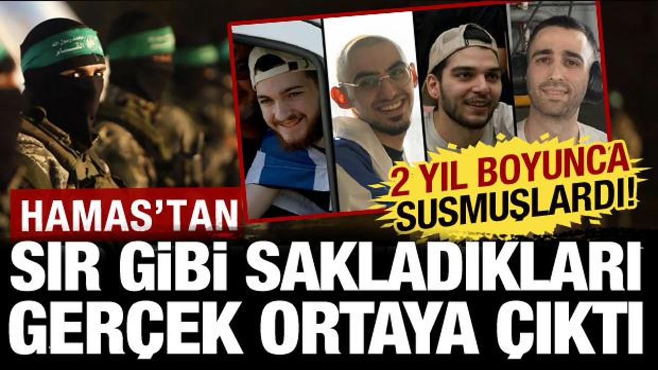 İsrailli rehineler Hamas'tan sır gibi saklamıştı: Gerçekler teslim edilince ortaya çıktı!