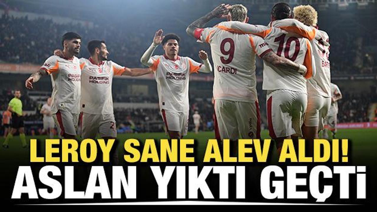 Leroy Sane alev aldı! Aslan yıktı geçti