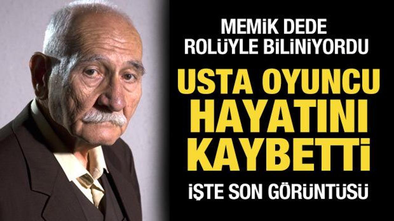 Oyuncu Arif Erkin G&uuml;zelbeyoğlu hayatını kaybetti