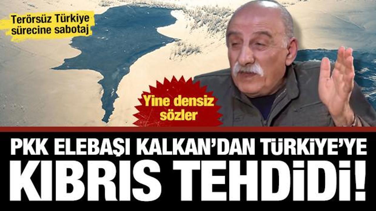 PKK elebaşı Kalkan'dan densiz sözler! Bir kez daha Kıbrıs tehdidi: 'O zaman göreceğiz'