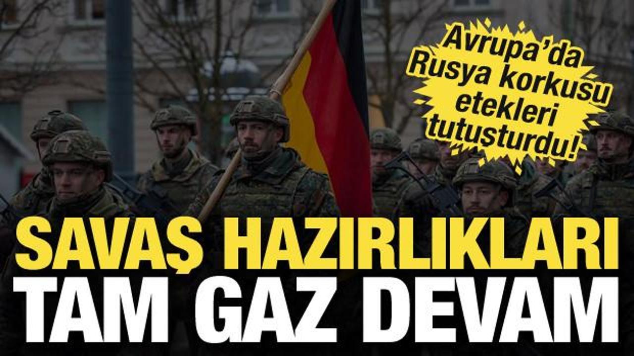 Savaş hazırlıkları tam gaz: Almanya yeni askerlik modeli için düğmeye bastı