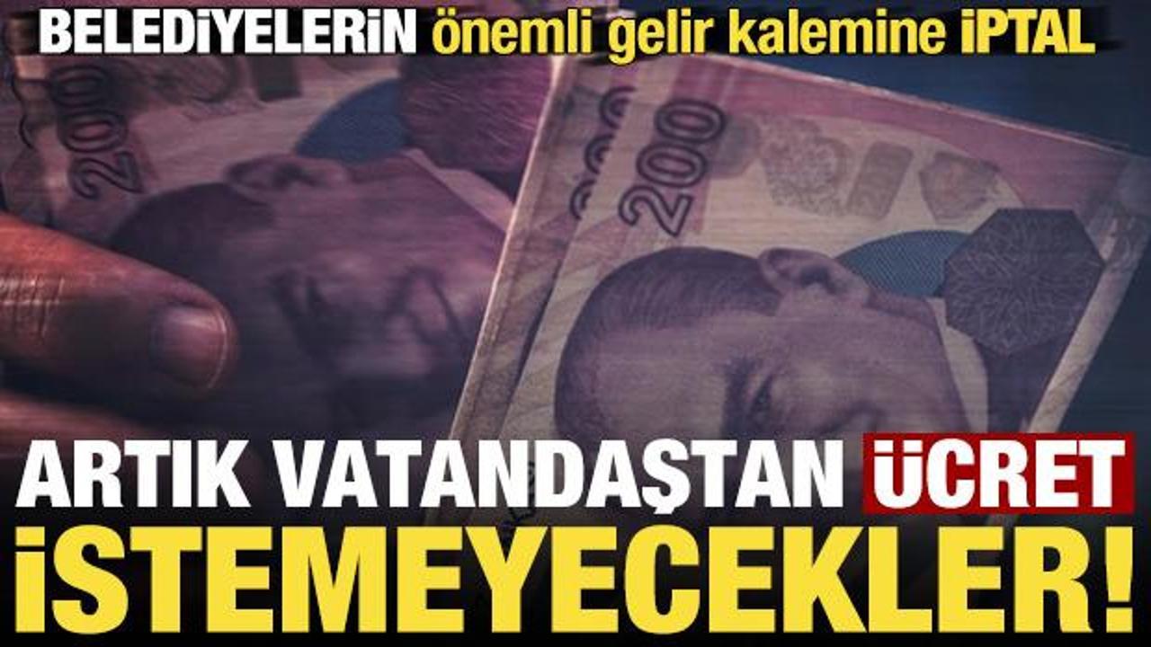 Son dakika: AYM karar aldı, artık belediyeler vatandaştan &uuml;cret istemeyecek...