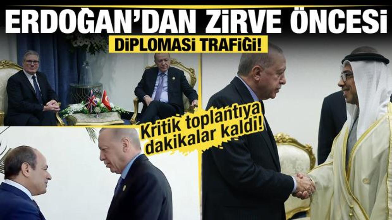 Son dakika...Mısır'da tarihi zirve! 'Barış için Şarm El-Şeyh Zirvesi'ne dakikalar kaldı! 