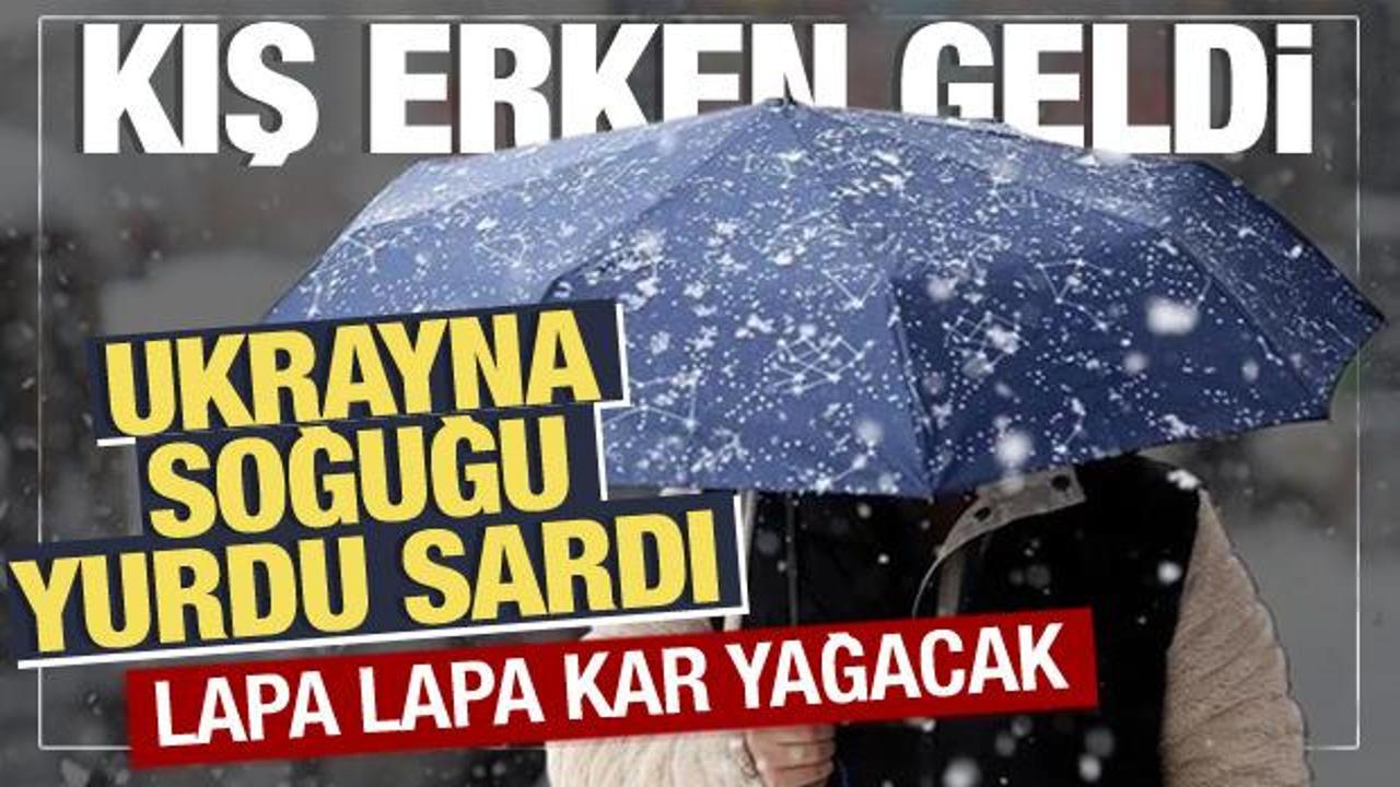 Ukrayna soğukları Türkiye'yi vuracak! Meteoroloji uyardı: lapa lapa kar geliyor