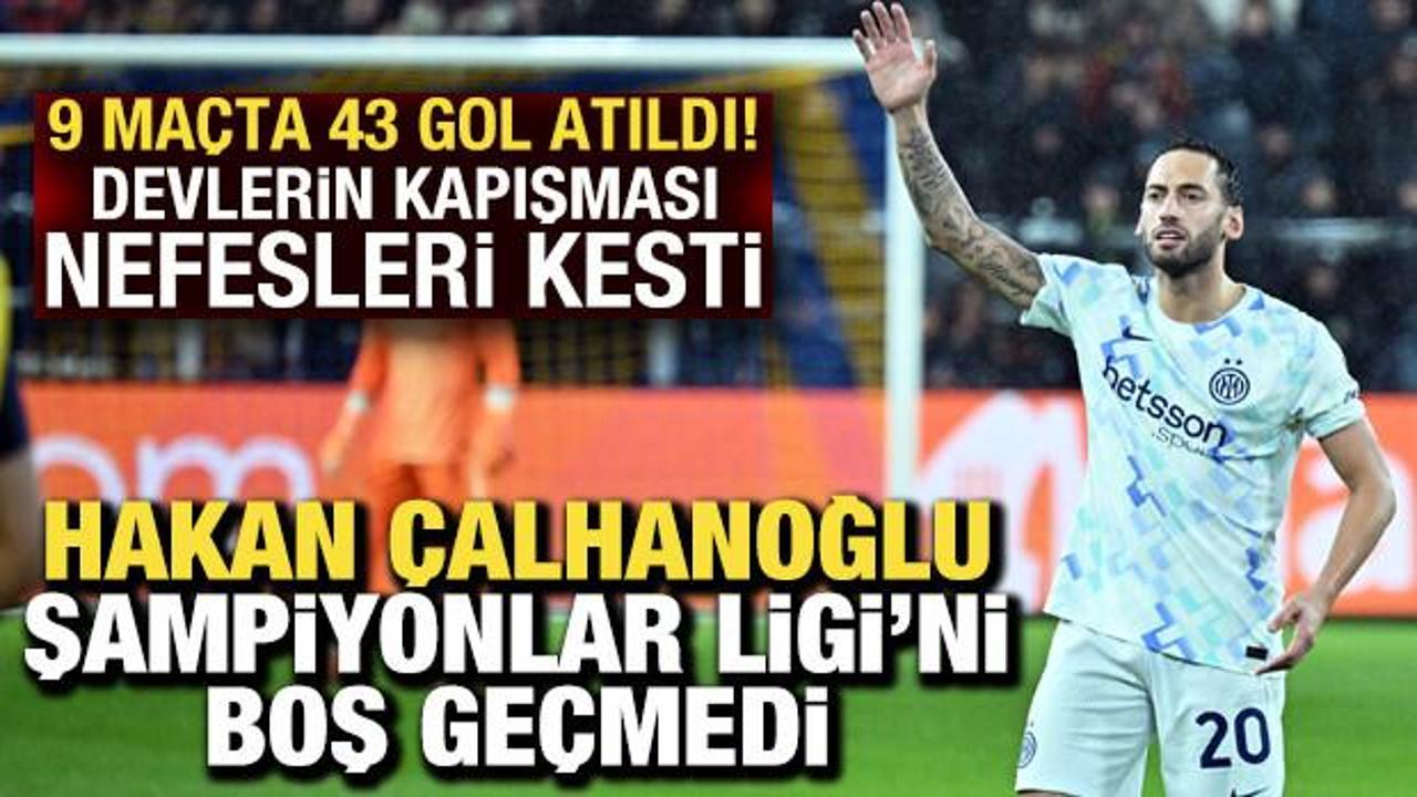 9 maçta 43 gol atıldı! Devler Ligi'nde gecenin maçları nefesleri kesti