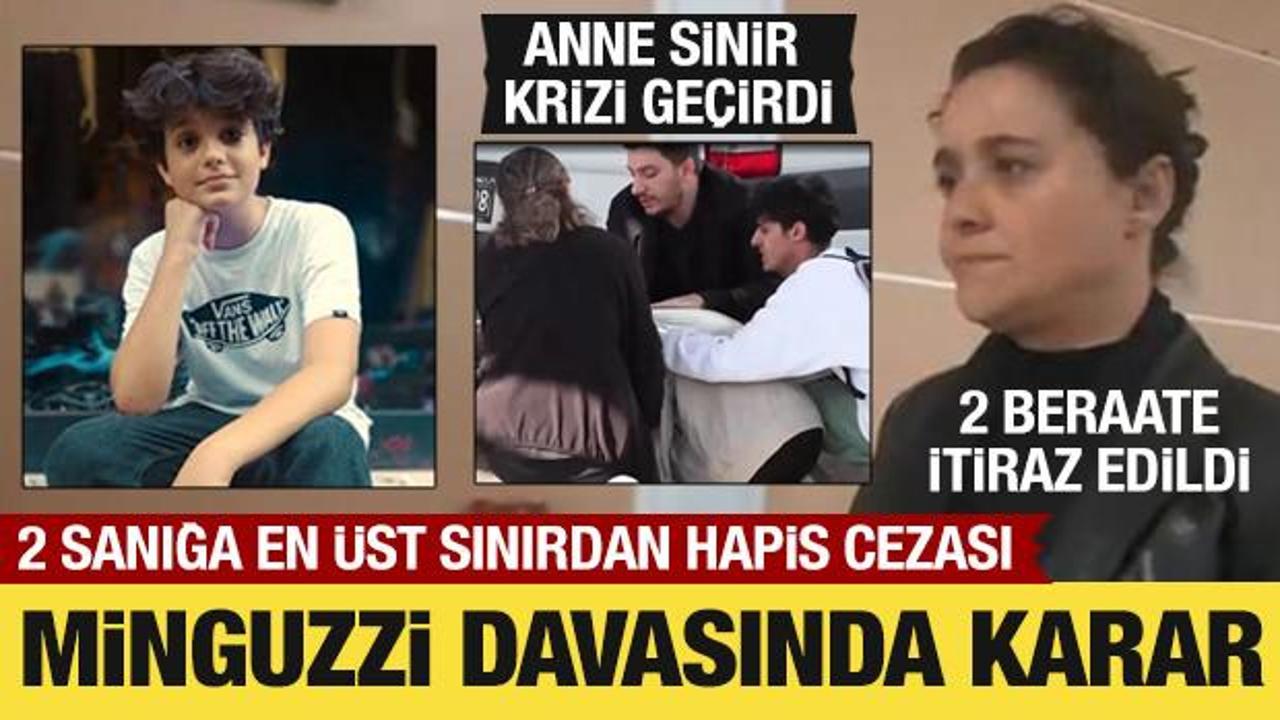 Ahmet Minguzzi davasında karar açıklandı