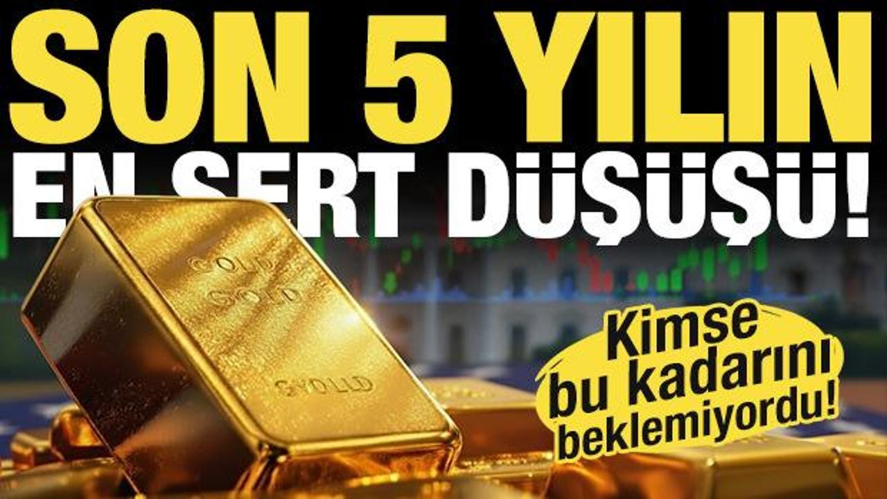 Altında son 5 yılın en sert düşüşü! İşte son fiyatlar...