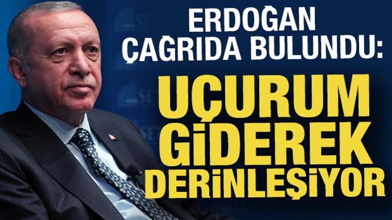 Cumhurbaşkanı Erdoğan: D&uuml;nyada gelir adaleti bozuldu
