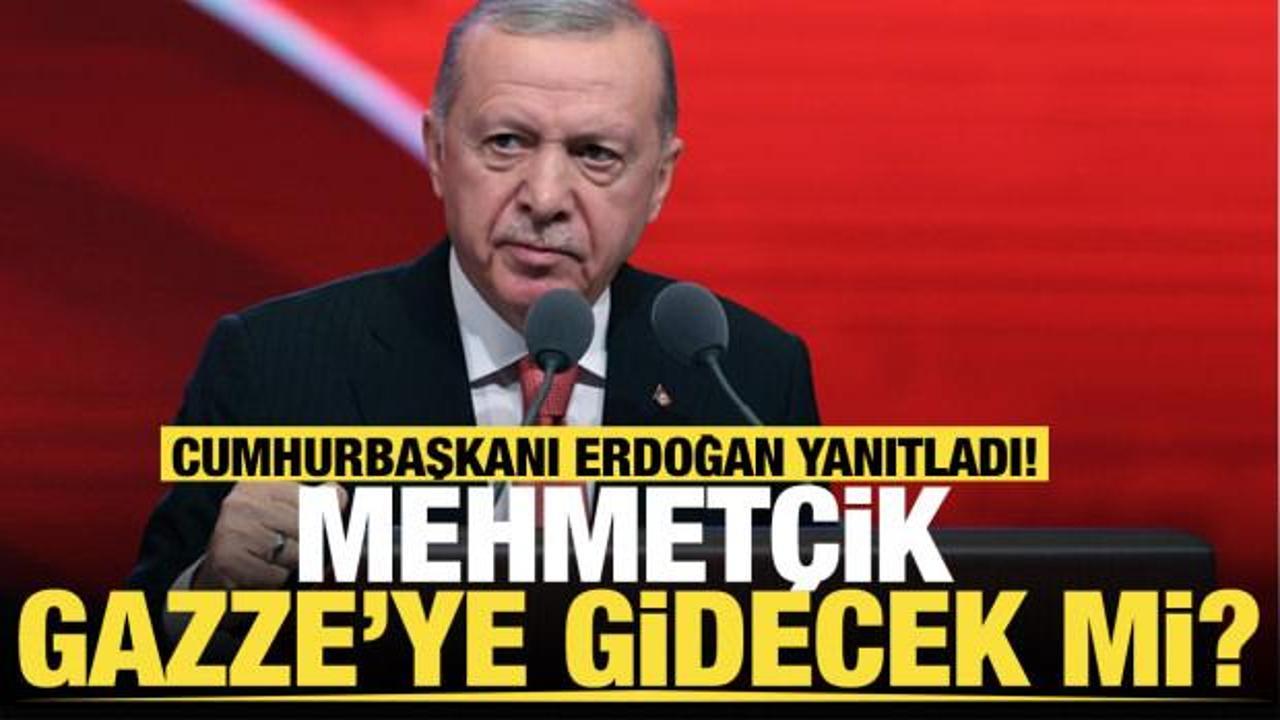 Erdoğan cevapladı... Mehmetçik Gazze'ye gidecek mi?