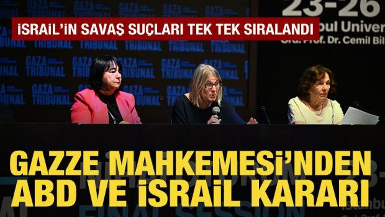 Gazze Mahkemesi: İsrail halka soykırım uyguluyor