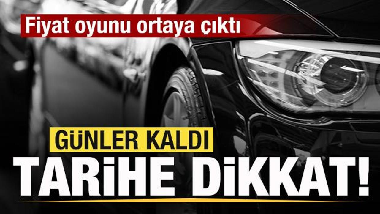 Günler kaldı! Araç sahiplerine uyarı! Eski ürünü yeni fiyattan satıyorlar! Tarihe dikkat