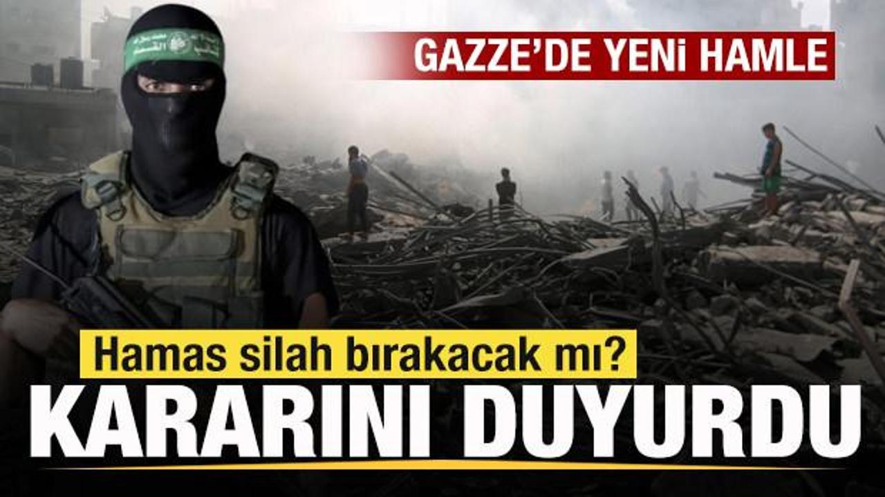 Hamas’tan son dakika açıklaması: Silah bırakacak mı? Kararını duyurdu Hamas’tan son dakika açıklaması: Silah bırakacak mı? Kararını duyurdu