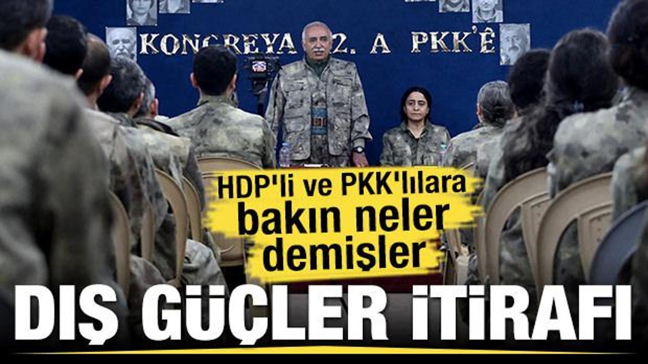HDP'li Altan Tan'dan dış güçler itirafı! HDP'li ve PKK'lılara bakın neler demişler
