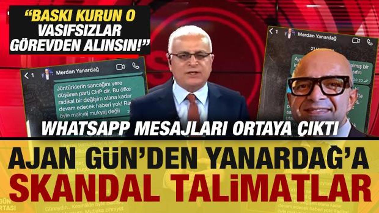 Ajan Hüseyin Gün’den, Merdan Yanardağ’a skandal talimatlar! Mesajlar ortaya çıktı Ajan Hüseyin Gün’den, Merdan Yanardağ’a skandal talimatlar! Mesajlar ortaya çıktı