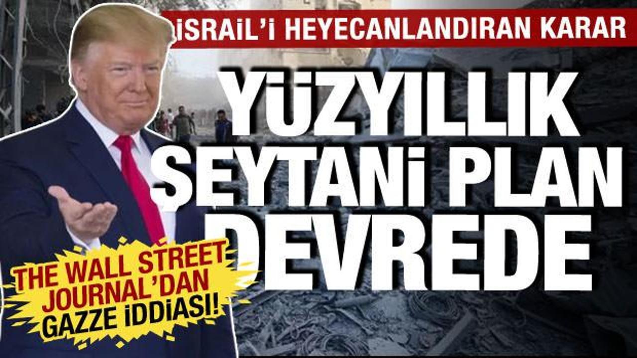 İsrail bölgeden ayrılmak istemiyor! ABD, Gazze'yi ikiye bölme planı hazırlığına girdi